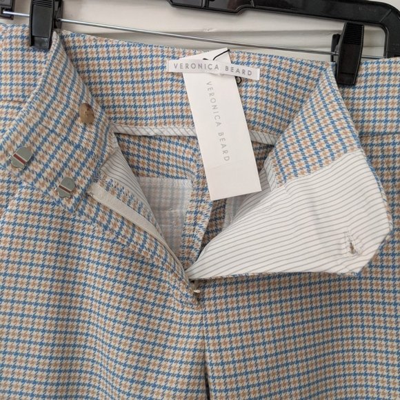 Veronica Beard Cormac Plaid Trouser Pants - Picture 3 of 12